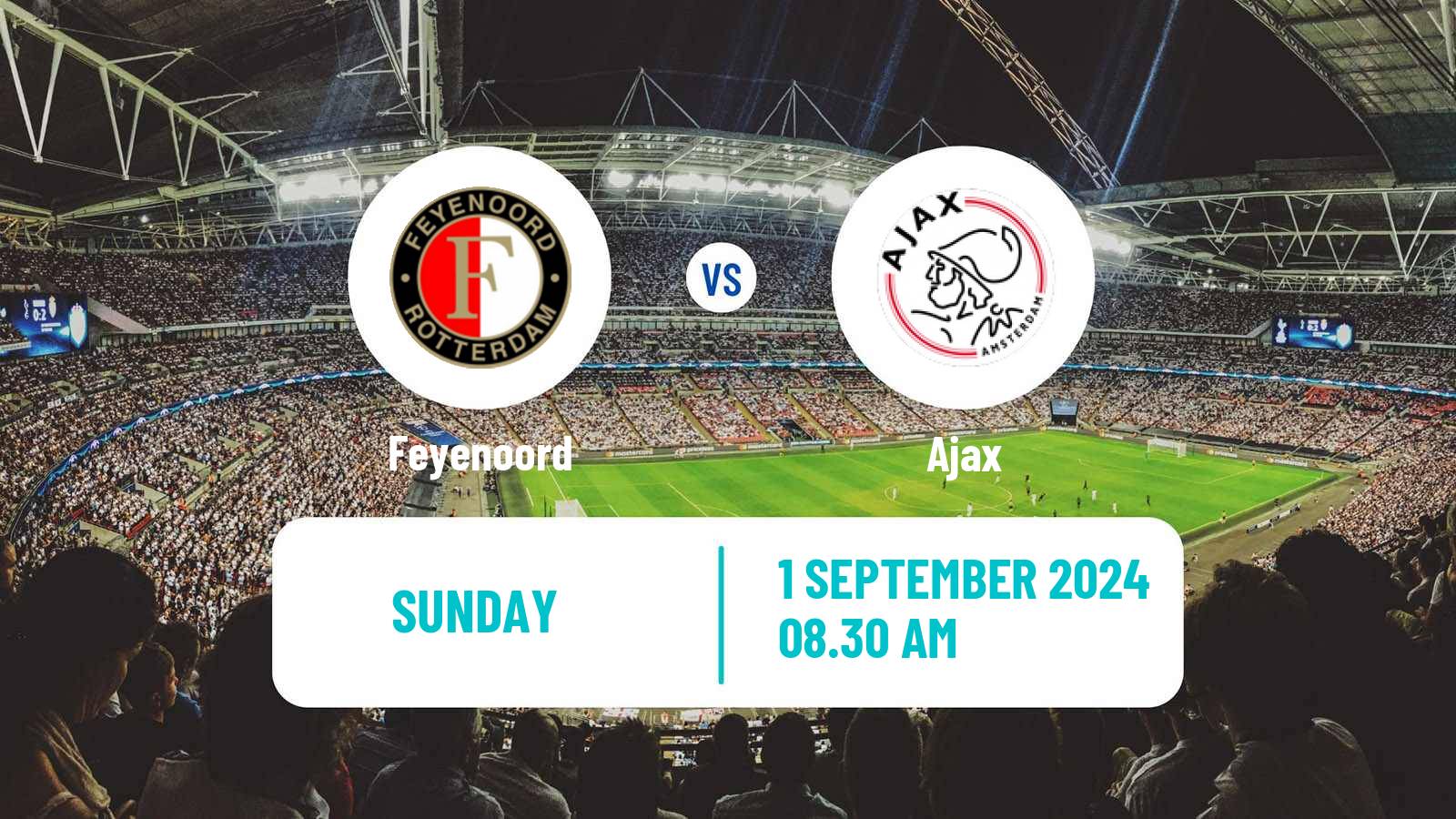 Soccer Dutch Eredivisie Feyenoord - Ajax