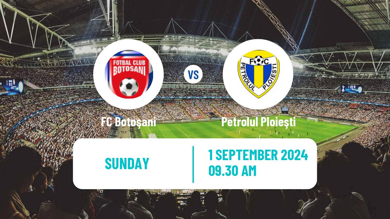 Soccer Romanian Liga 1 Botoșani - Petrolul Ploieşti