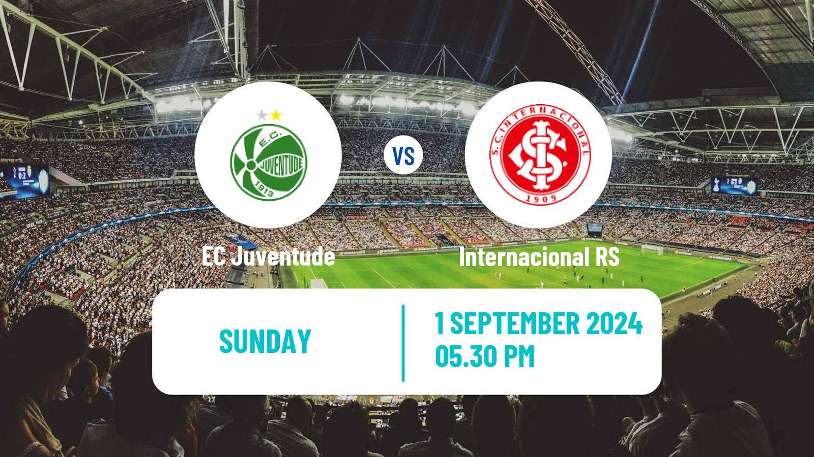 Soccer Brazilian Serie A Juventude - Internacional RS