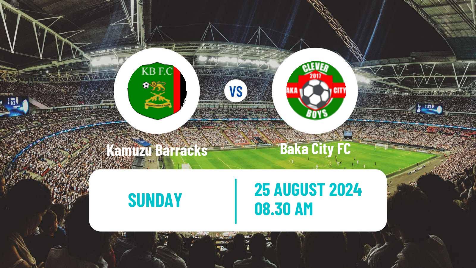 Soccer Malawi Premier Division Kamuzu Barracks - Baka City