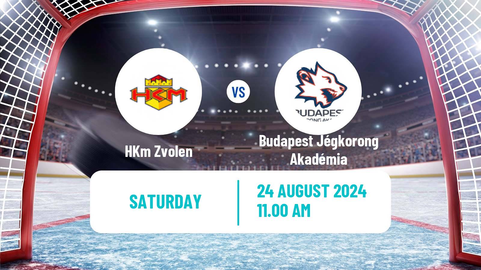 Hockey Club Friendly Ice Hockey Zvolen - Budapest Jégkorong Akadémia