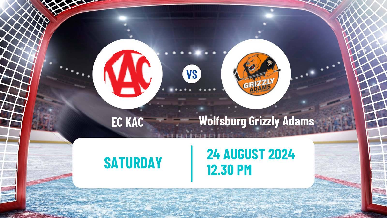 Hockey Club Friendly Ice Hockey EC KAC - Wolfsburg Grizzly Adams