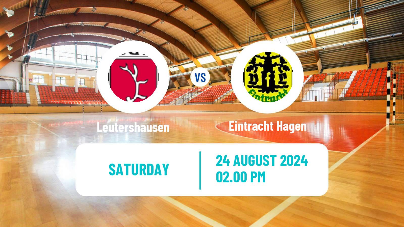 Handball German DHB Pokal Leutershausen - Eintracht Hagen