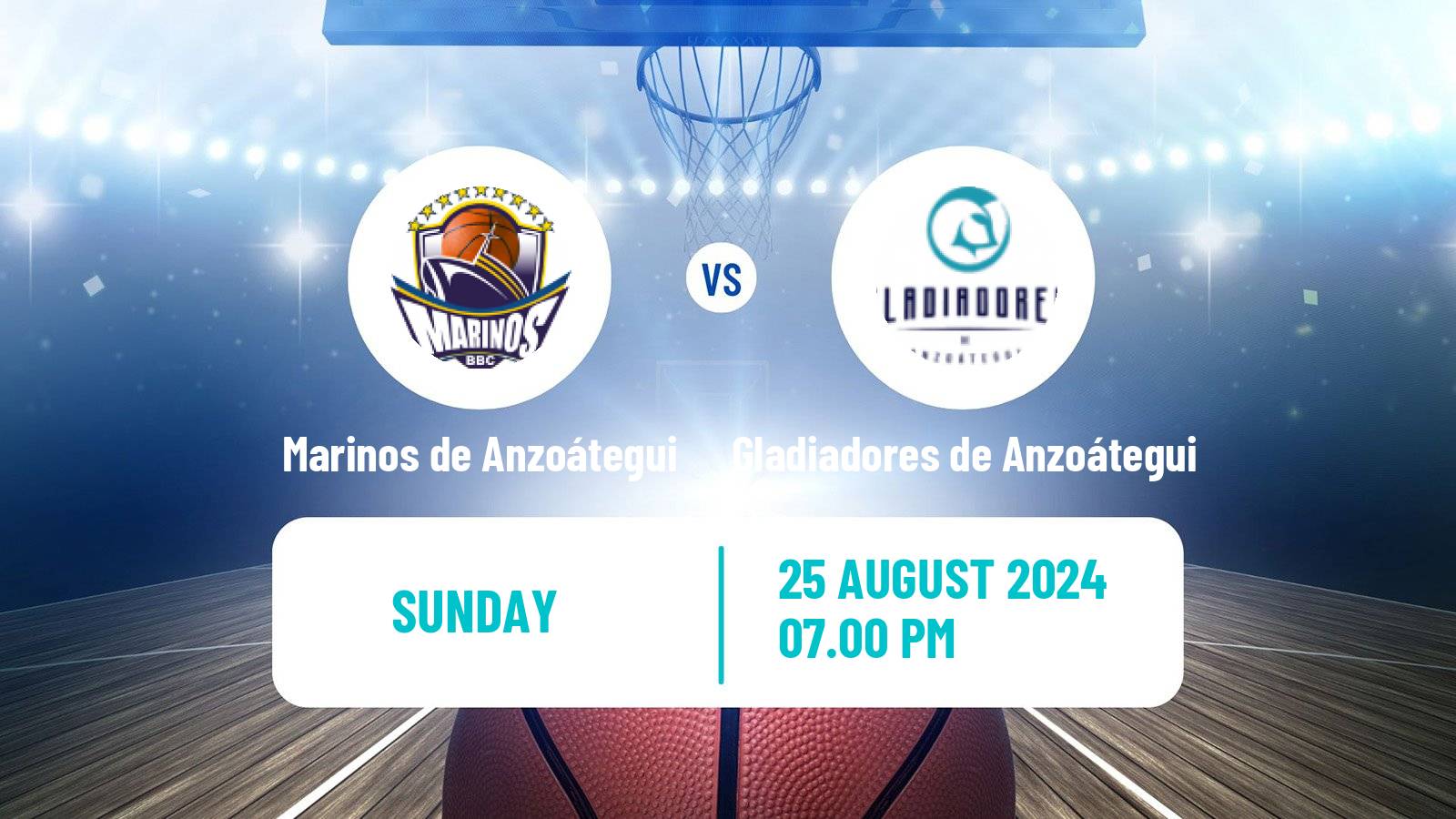 Basketball Venezuelan Superliga Basketball Marinos de Anzoátegui - Gladiadores de Anzoátegui