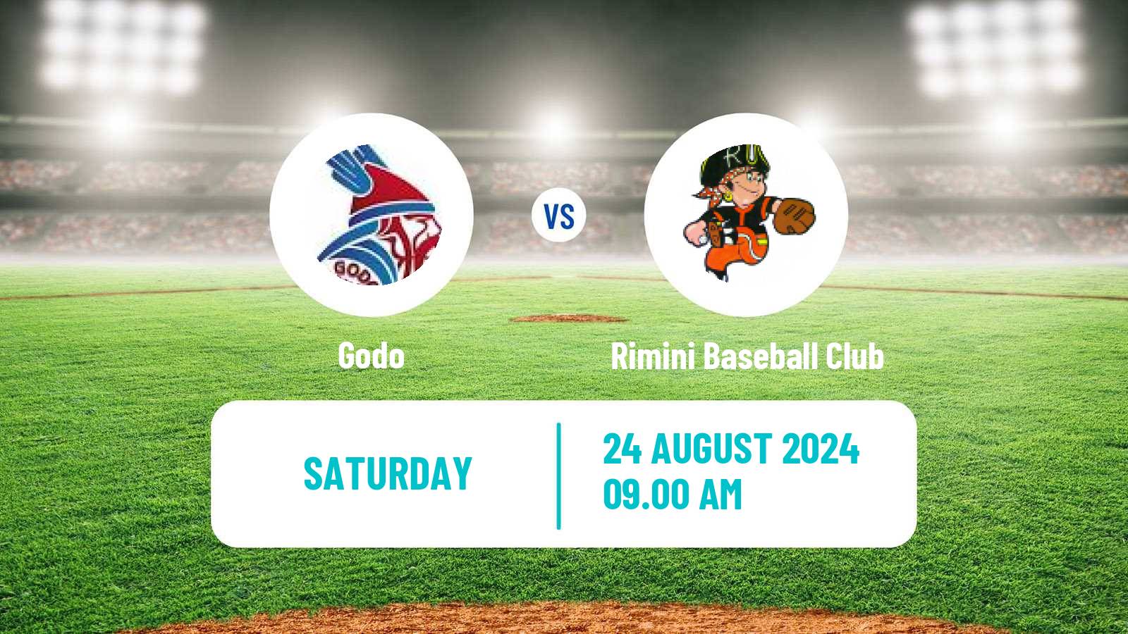 Baseball Italian Serie A1 Baseball Godo - Rimini Baseball Club