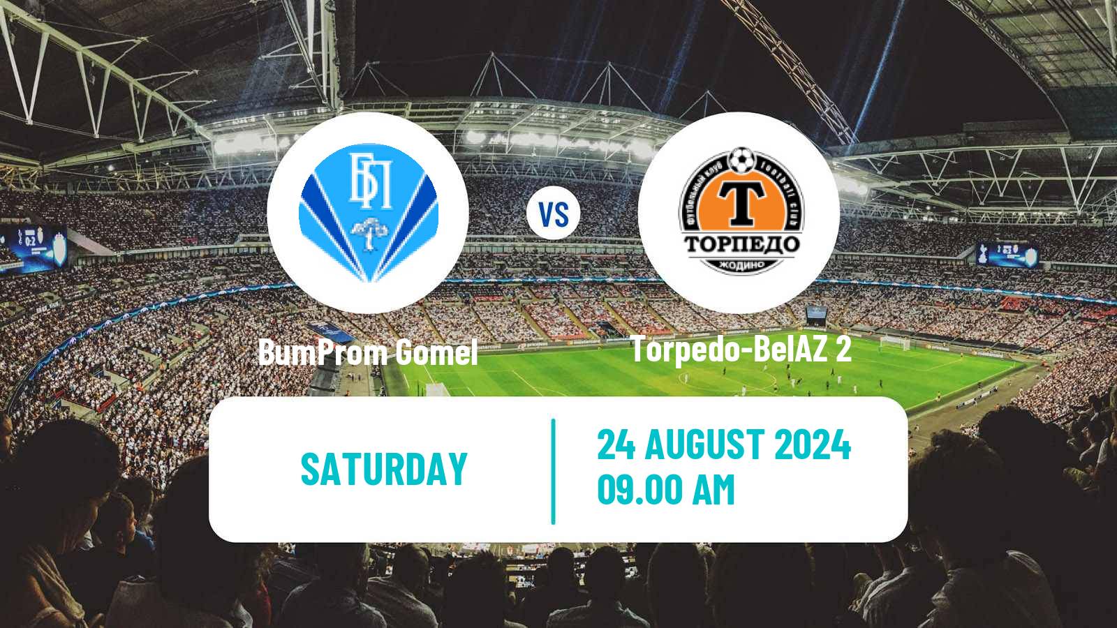 Soccer Belarusian Pershaya Liga BumProm Gomel - Torpedo-BelAZ 2