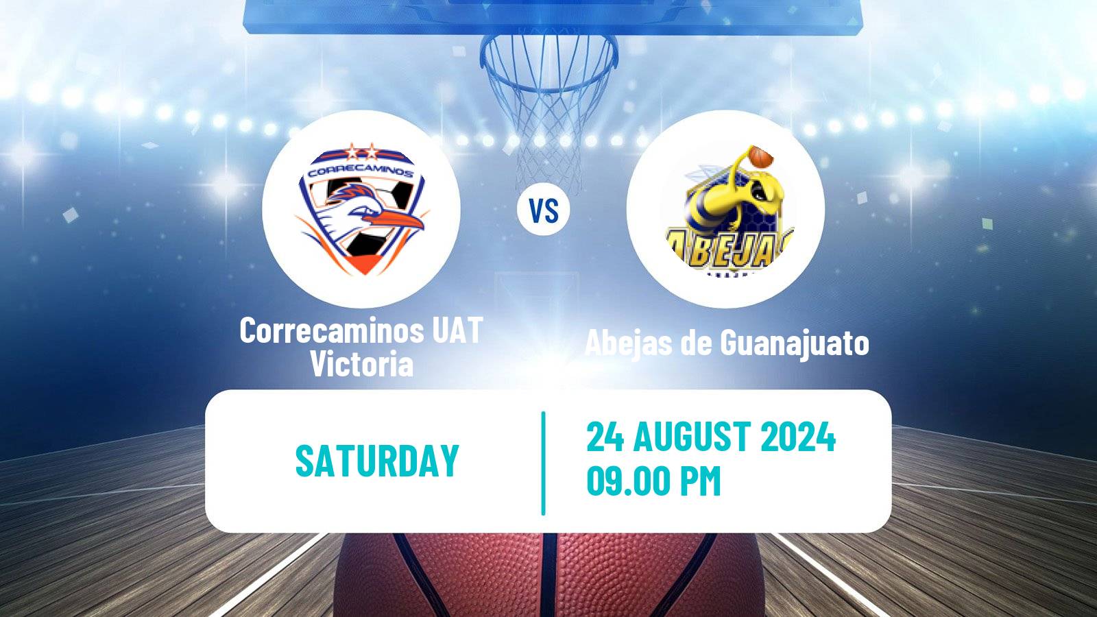 Basketball Mexican LNBP Correcaminos UAT Victoria - Abejas de Guanajuato