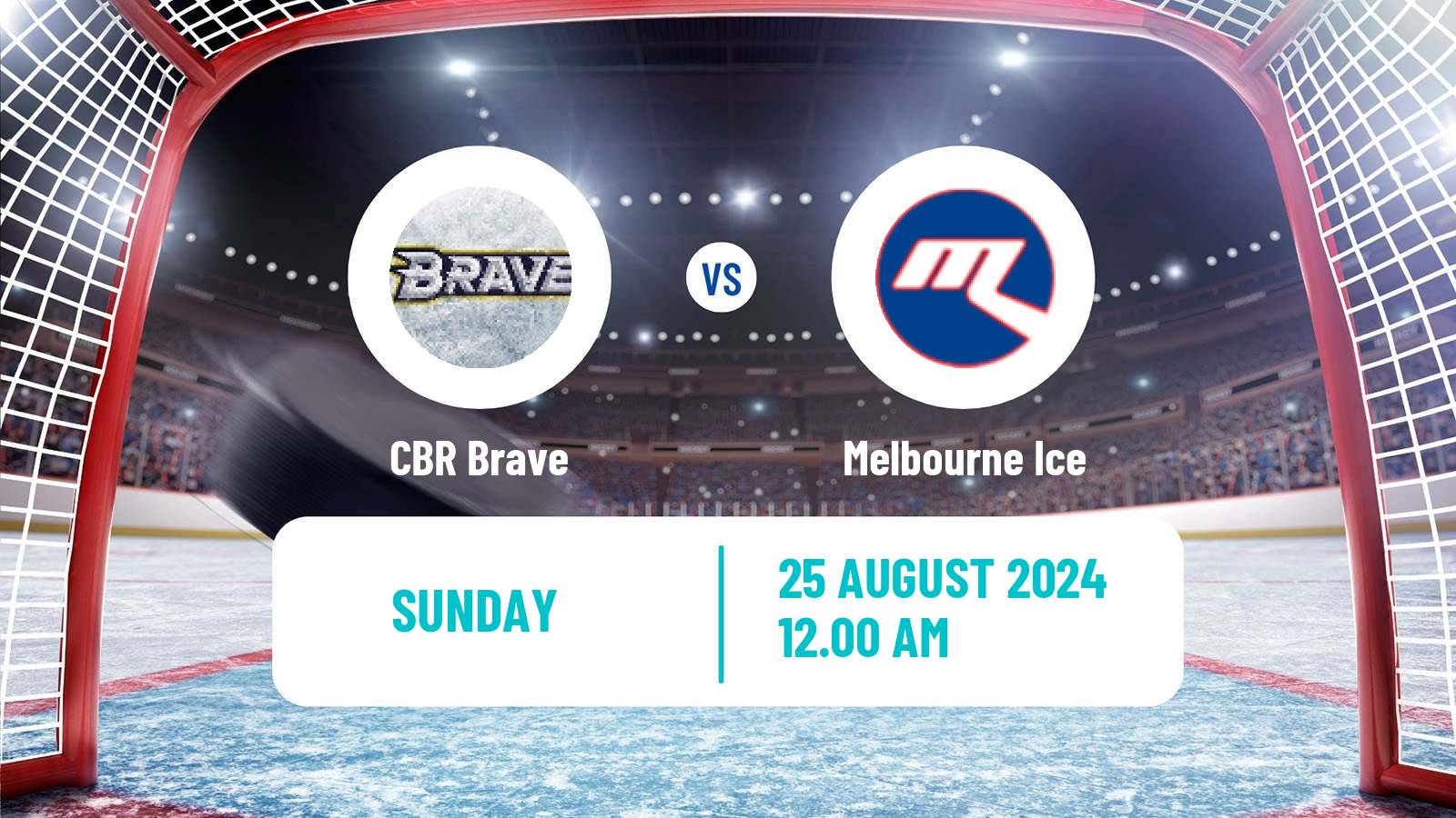 Hockey Australian Ice Hockey League CBR Brave - Melbourne Ice