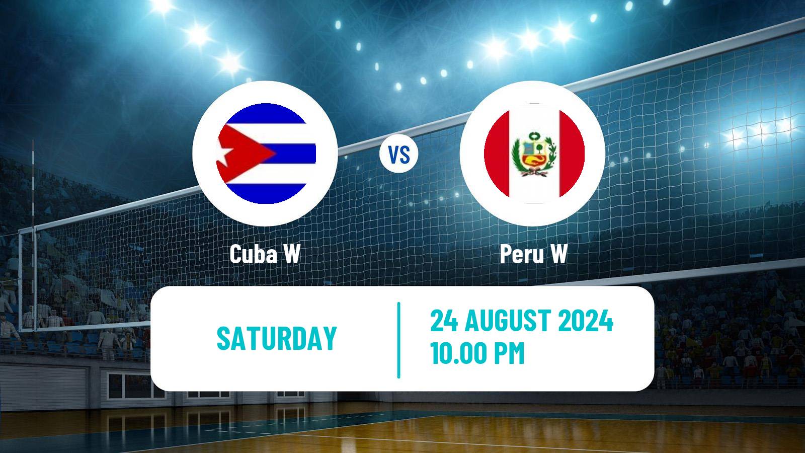 Volleyball Pan-American Cup Volleyball Women Cuba W - Peru W