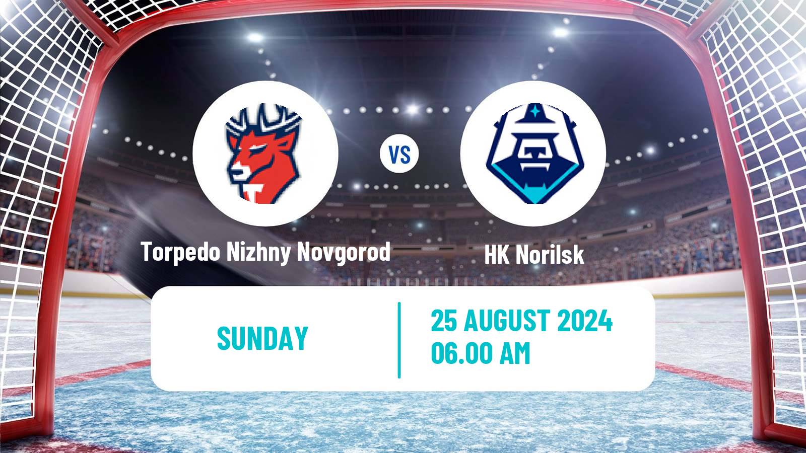 Hockey Club Friendly Ice Hockey Torpedo Nizhny Novgorod - Norilsk