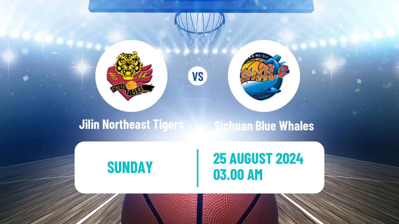 Basketball Club Friendly Basketball Jilin Northeast Tigers - Sichuan Blue Whales