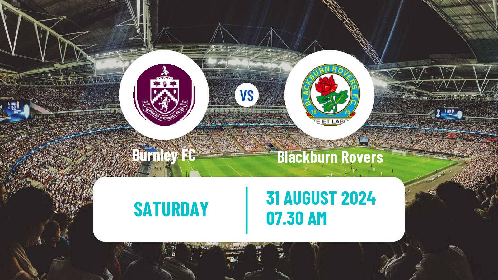 Soccer English League Championship Burnley - Blackburn Rovers