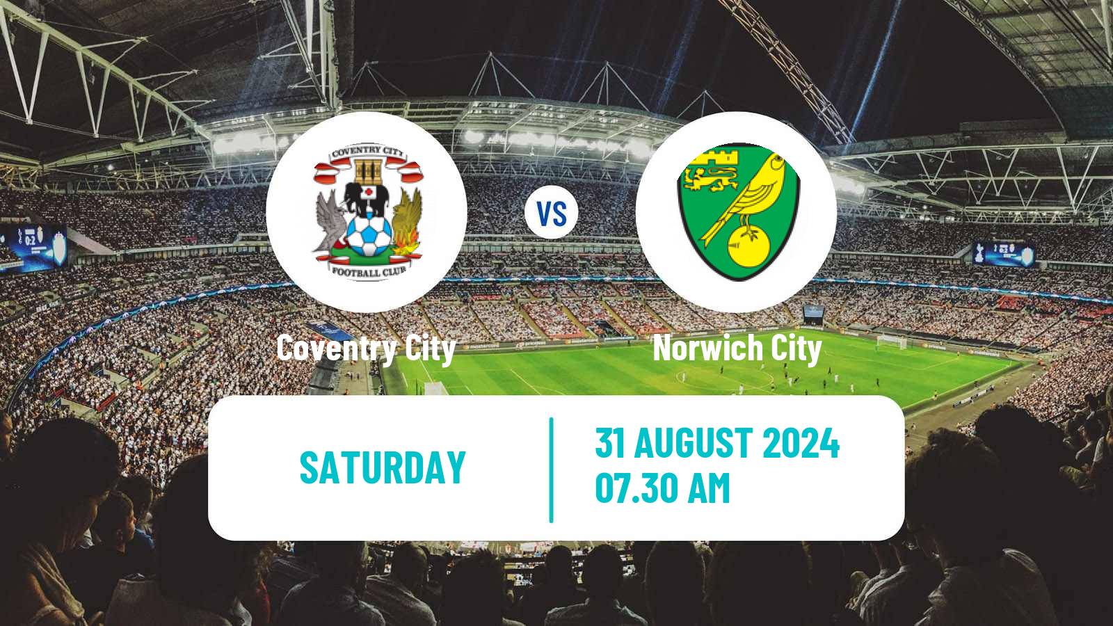 Soccer English League Championship Coventry City - Norwich City