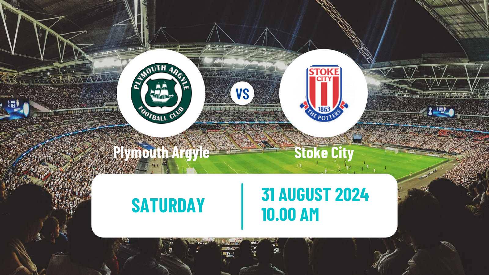 Soccer English League Championship Plymouth Argyle - Stoke City