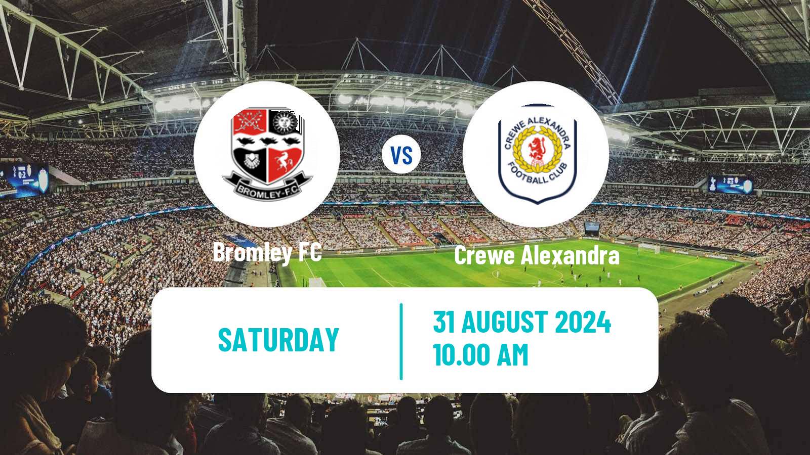 Soccer English League Two Bromley - Crewe Alexandra