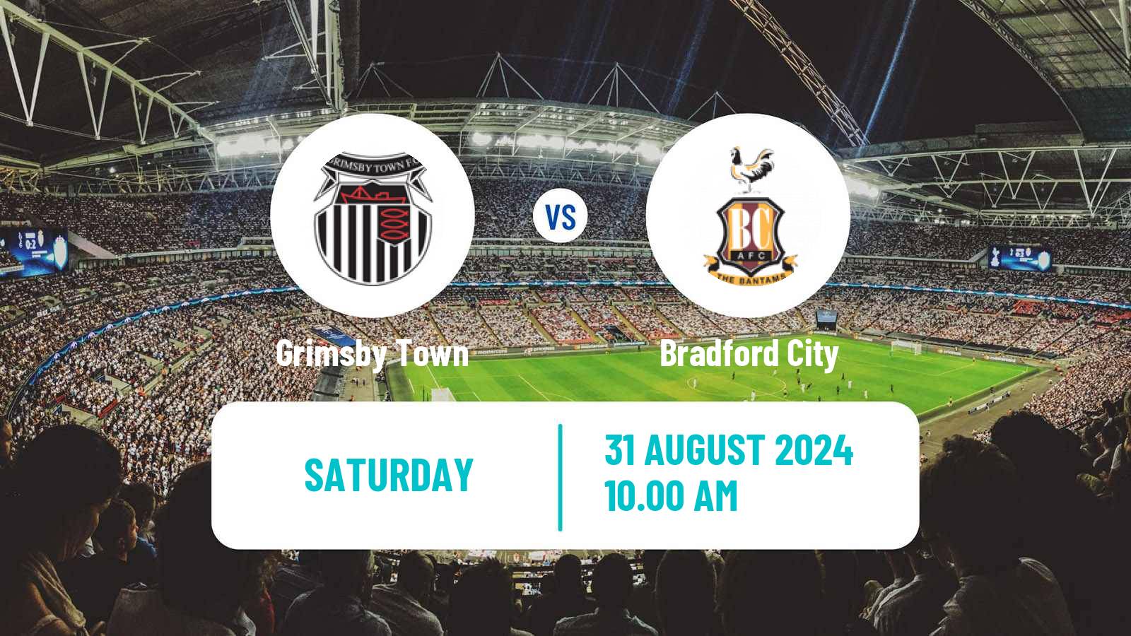 Soccer English League Two Grimsby Town - Bradford City