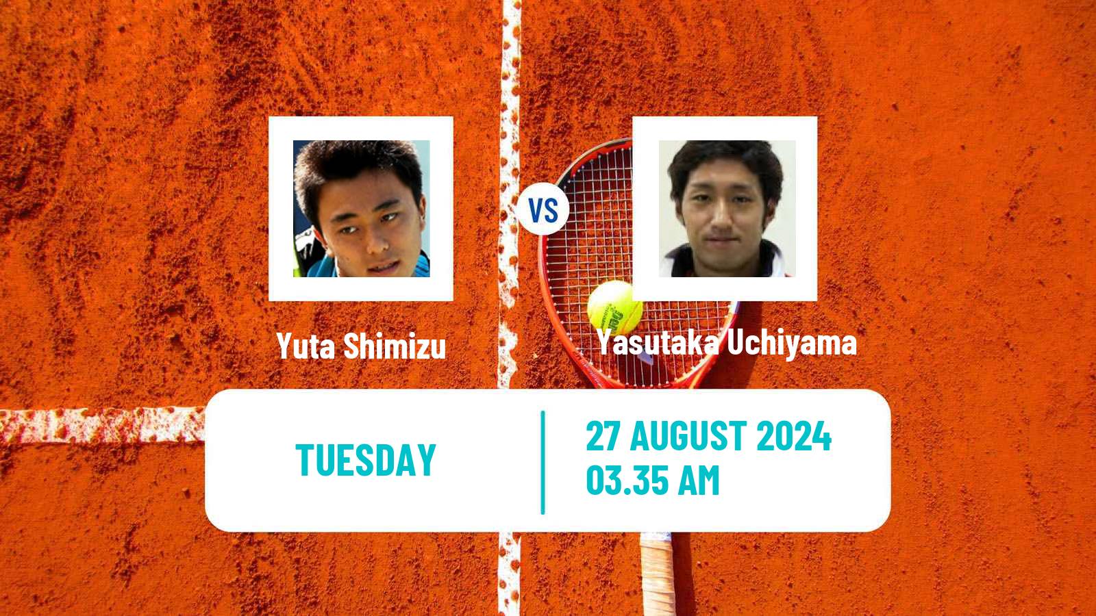 Tennis Zhangjiagang Challenger Men Yuta Shimizu - Yasutaka Uchiyama