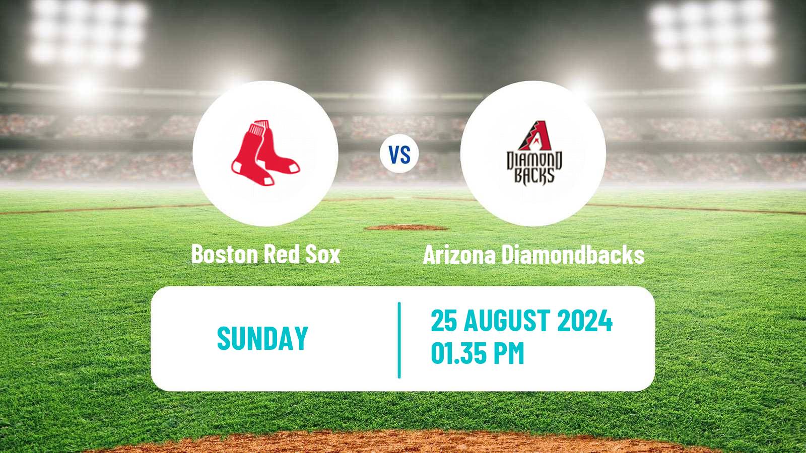 Baseball MLB Boston Red Sox - Arizona Diamondbacks