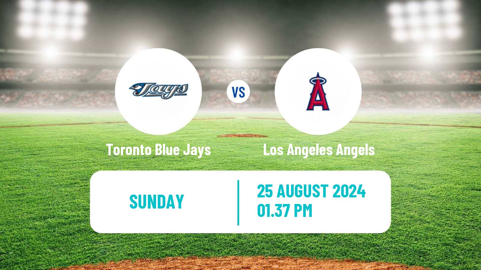 Baseball MLB Toronto Blue Jays - Los Angeles Angels