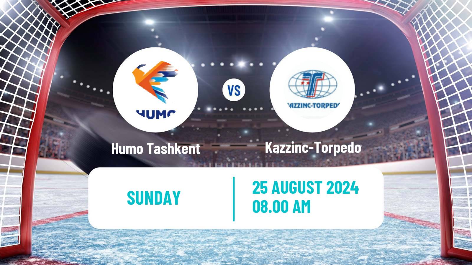 Hockey Kazakh Ice Hockey Cup Humo Tashkent - Kazzinc-Torpedo