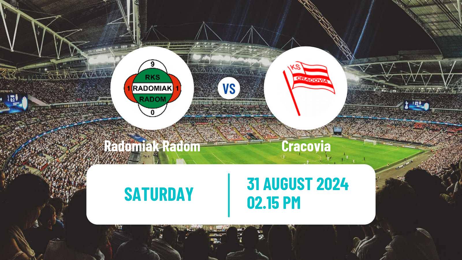 Soccer Polish Ekstraklasa Radomiak Radom - Cracovia