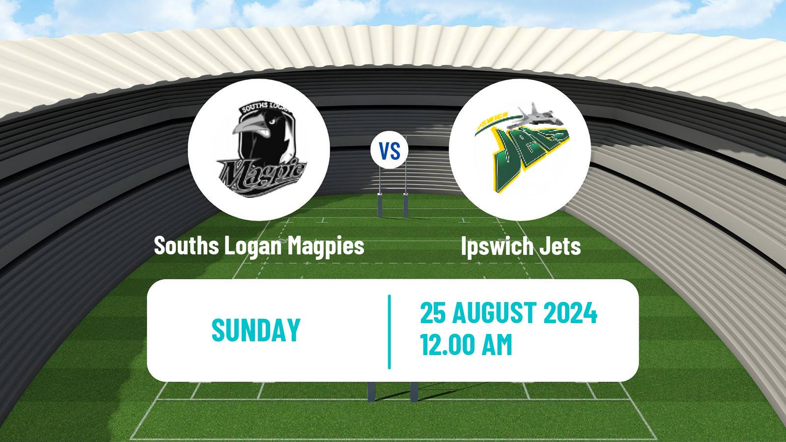 Rugby league Australian Queensland Cup Souths Logan Magpies - Ipswich Jets