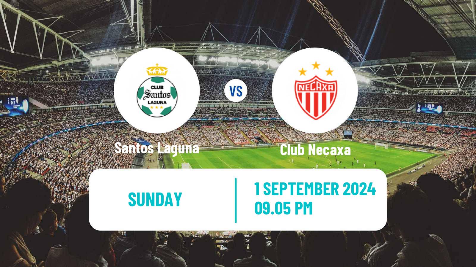 Soccer Mexican Liga MX Santos Laguna - Necaxa