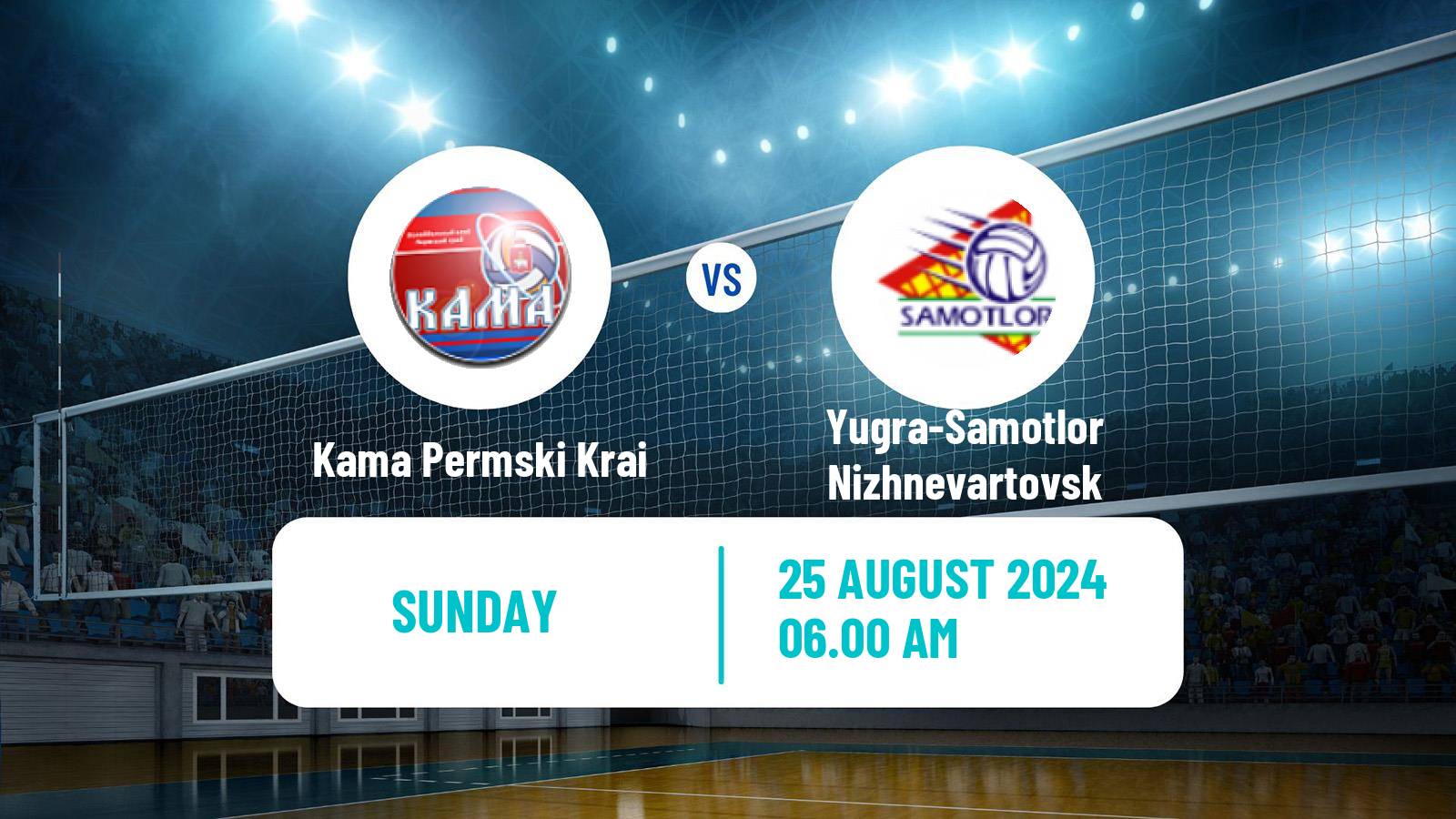 Volleyball Russian Cup Volleyball Kama Permski Krai - Yugra-Samotlor Nizhnevartovsk