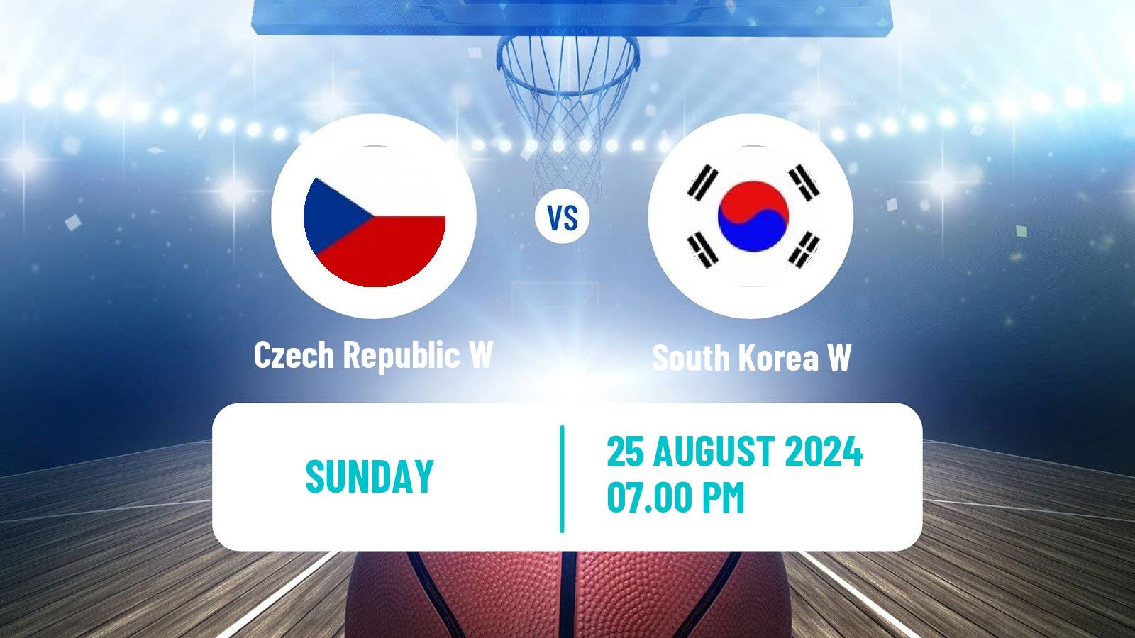 Basketball World Cup Basketball Women Czech Republic W - South Korea W