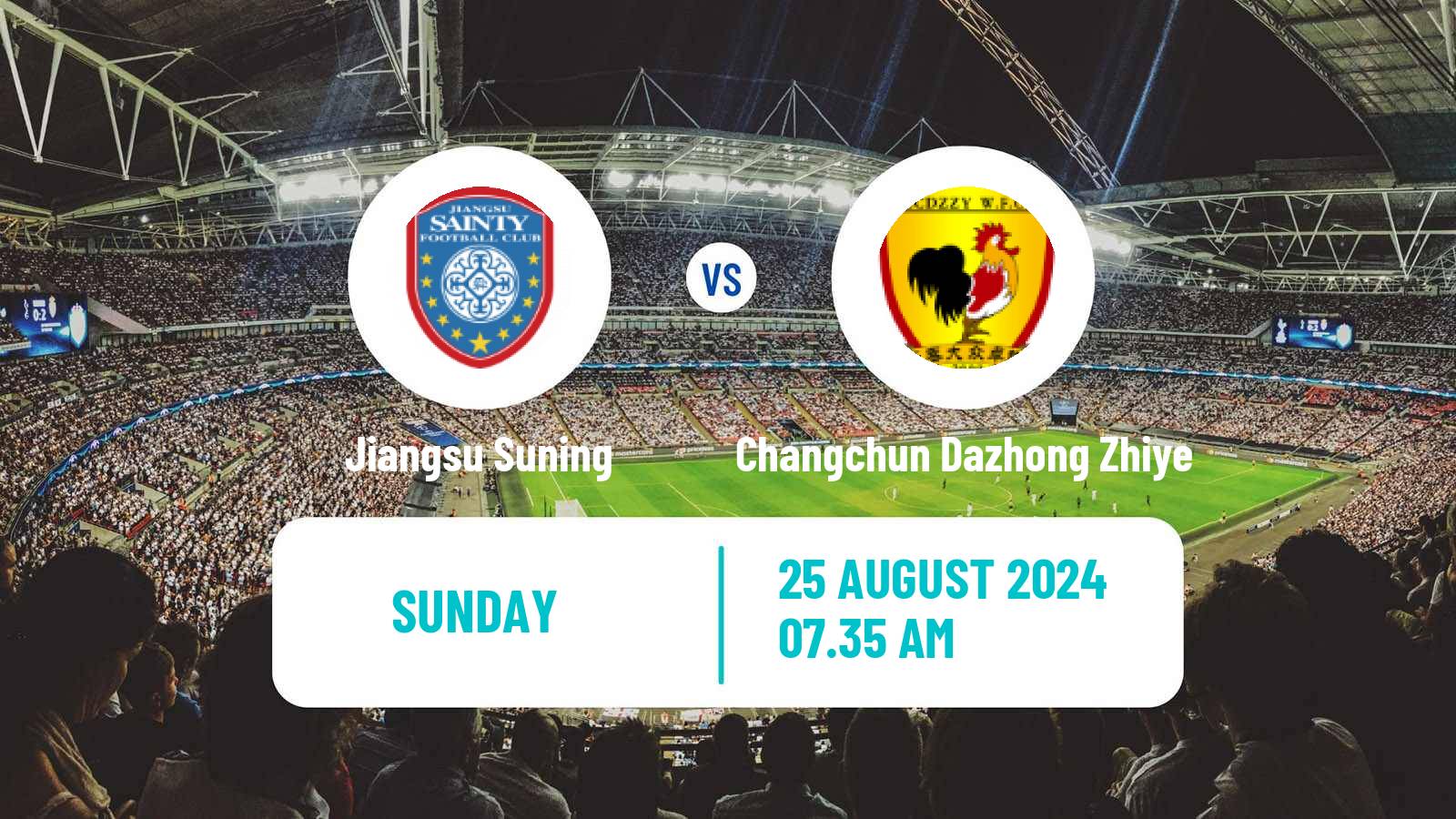 Soccer Chinese Super League Women Jiangsu Suning - Changchun Dazhong Zhiye