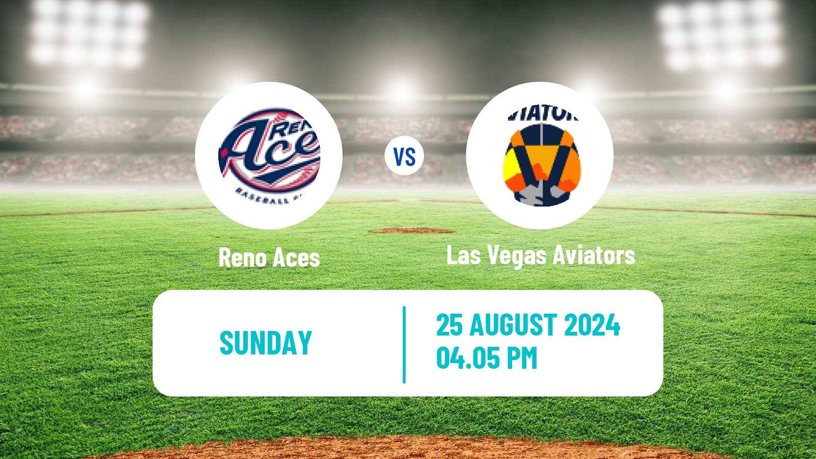 Baseball PCL Reno Aces - Las Vegas Aviators