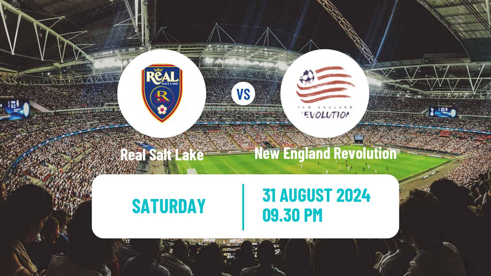 Soccer MLS Real Salt Lake - New England Revolution