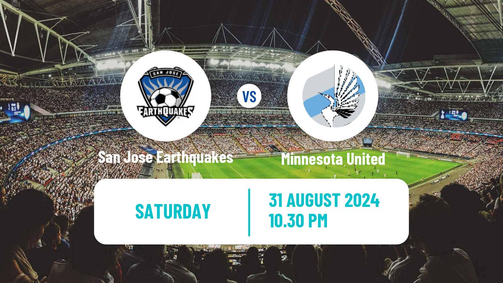 Soccer MLS San Jose Earthquakes - Minnesota United