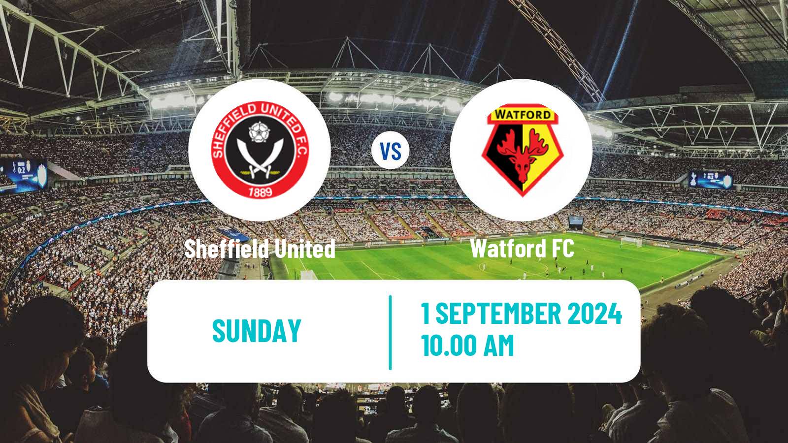 Soccer English League Championship Sheffield United - Watford