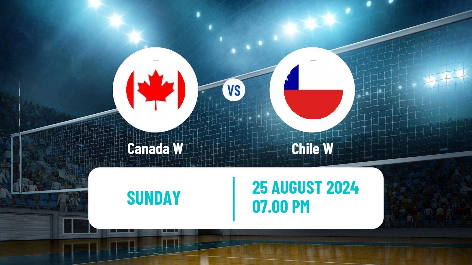 Volleyball Pan-American Cup Volleyball Women Canada W - Chile W