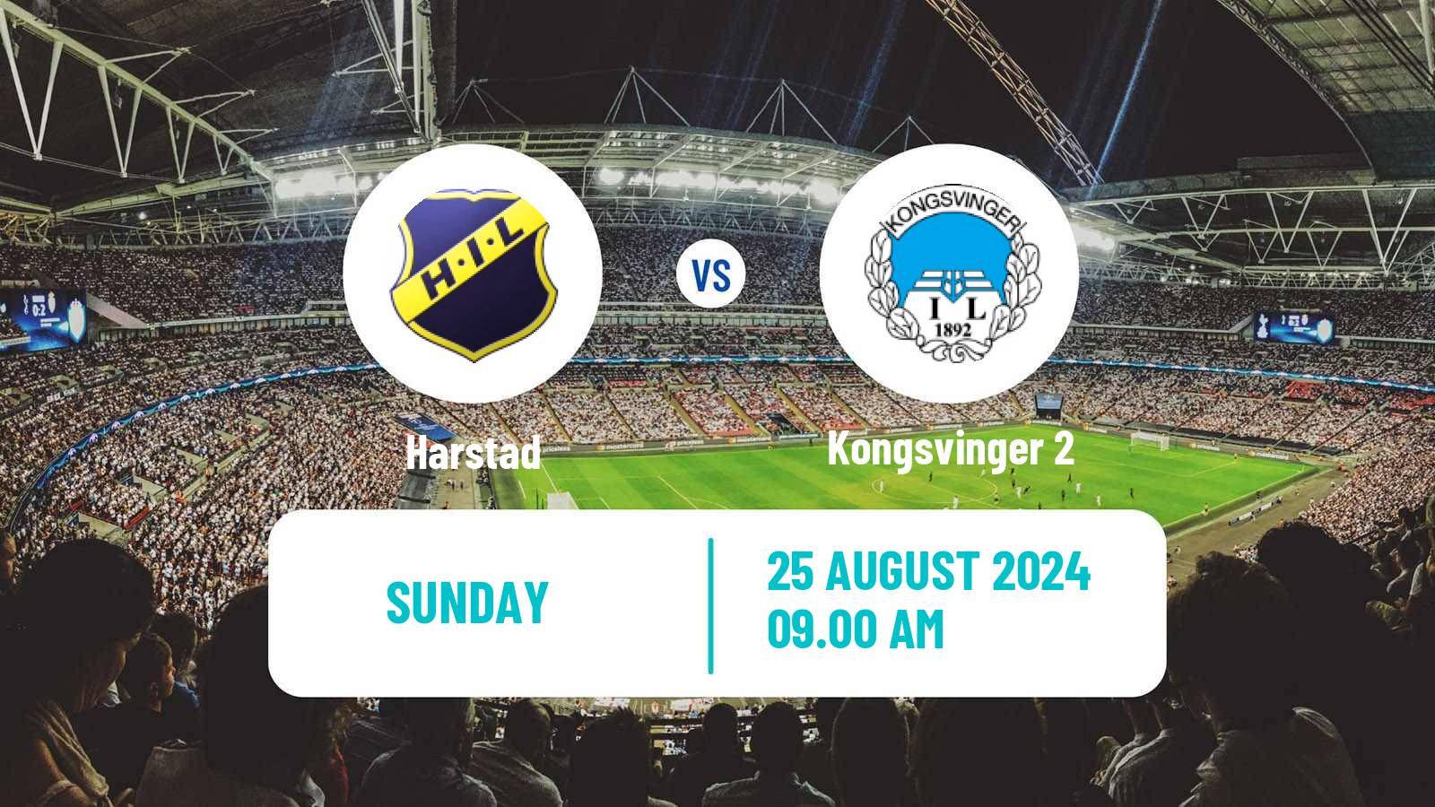 Soccer Norwegian Division 3 - Group 6 Harstad - Kongsvinger 2