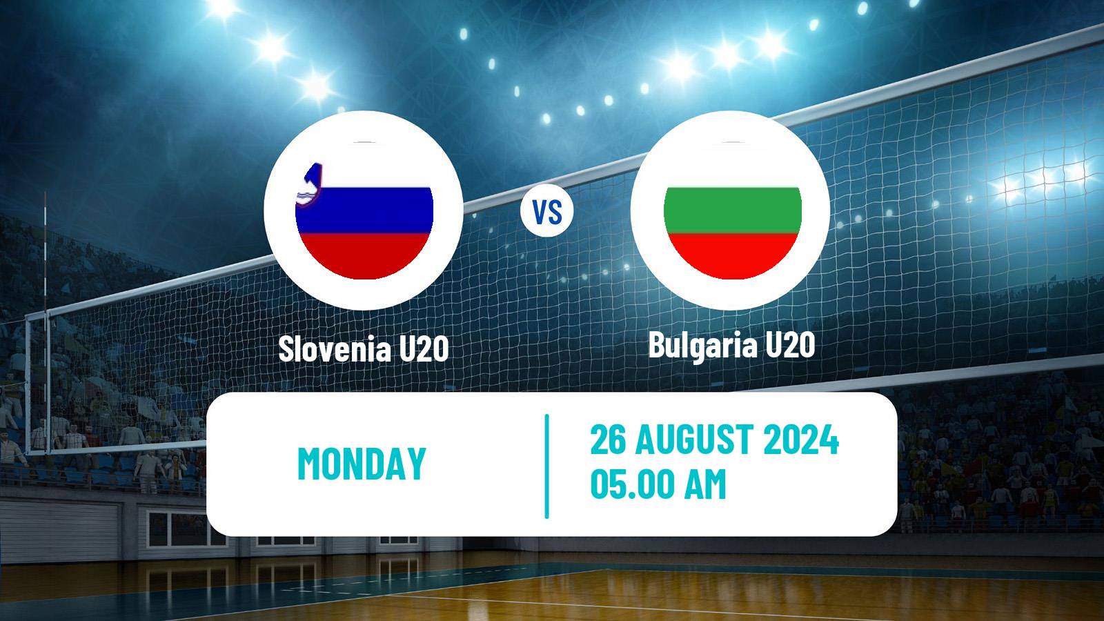 Volleyball European Championship U20 Volleyball Slovenia U20 - Bulgaria U20