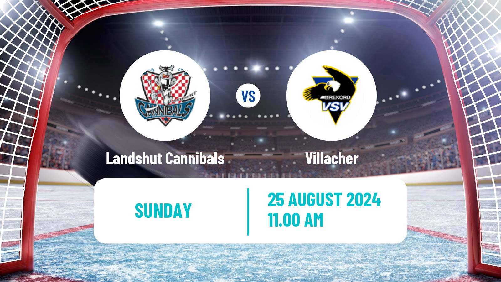 Hockey Club Friendly Ice Hockey Landshut Cannibals - Villacher