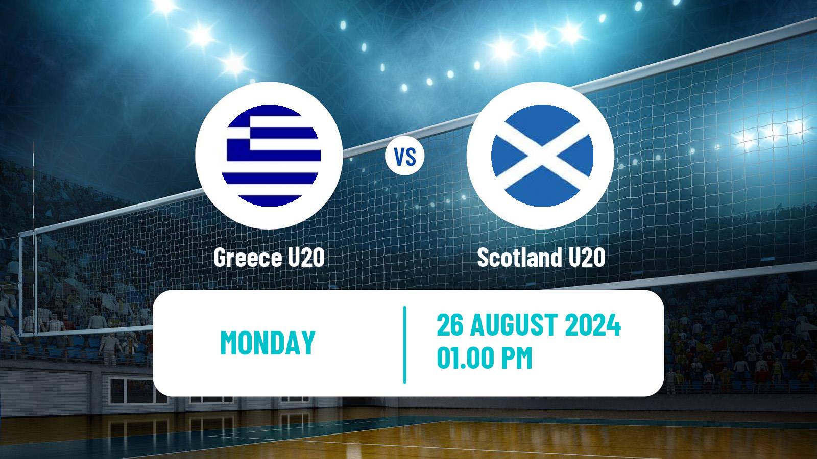 Volleyball European Championship U20 Volleyball Greece U20 - Scotland U20