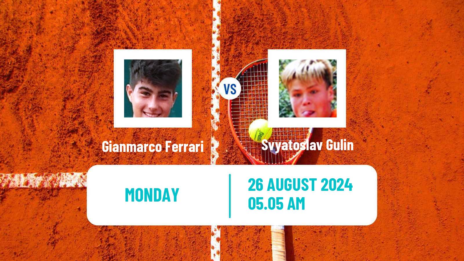 Tennis Como Challenger Men Gianmarco Ferrari - Svyatoslav Gulin