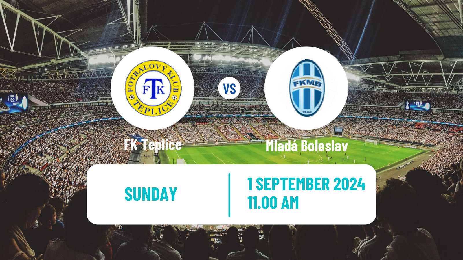 Soccer Czech 1 Liga Teplice - Mladá Boleslav