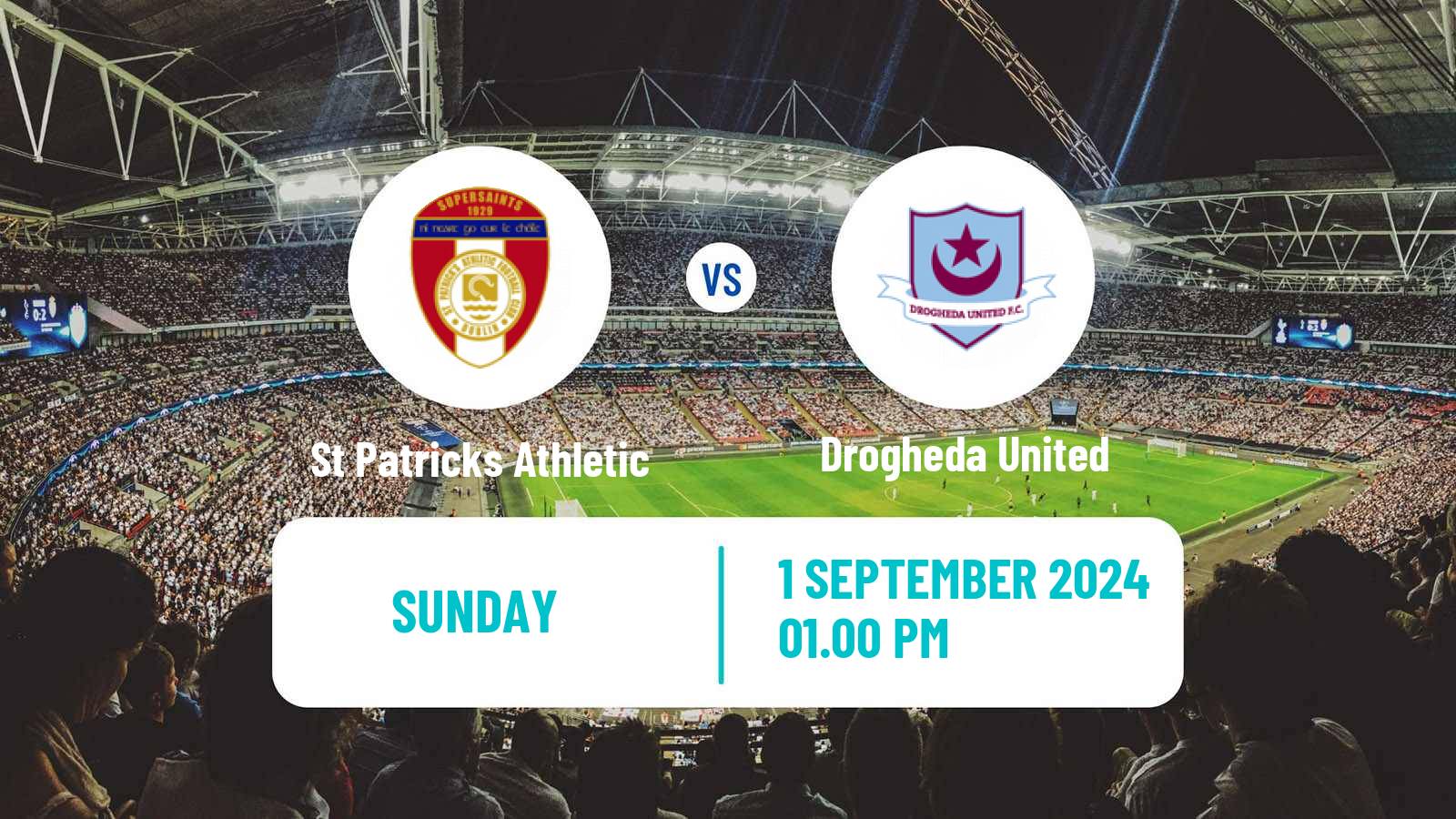 Soccer Irish Premier Division St Patricks Athletic - Drogheda United