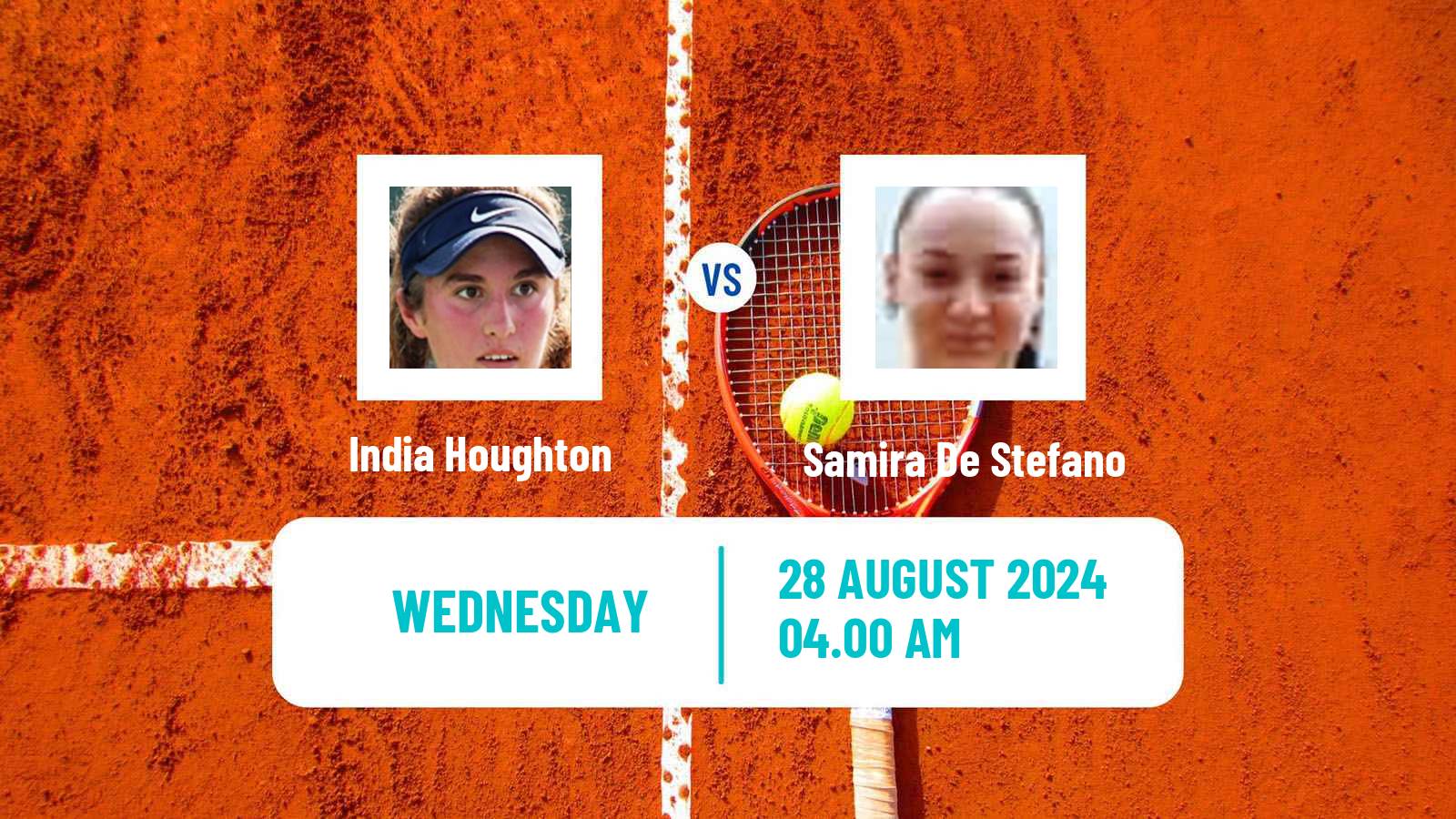 Tennis ITF W35 Trieste Women India Houghton - Samira De Stefano