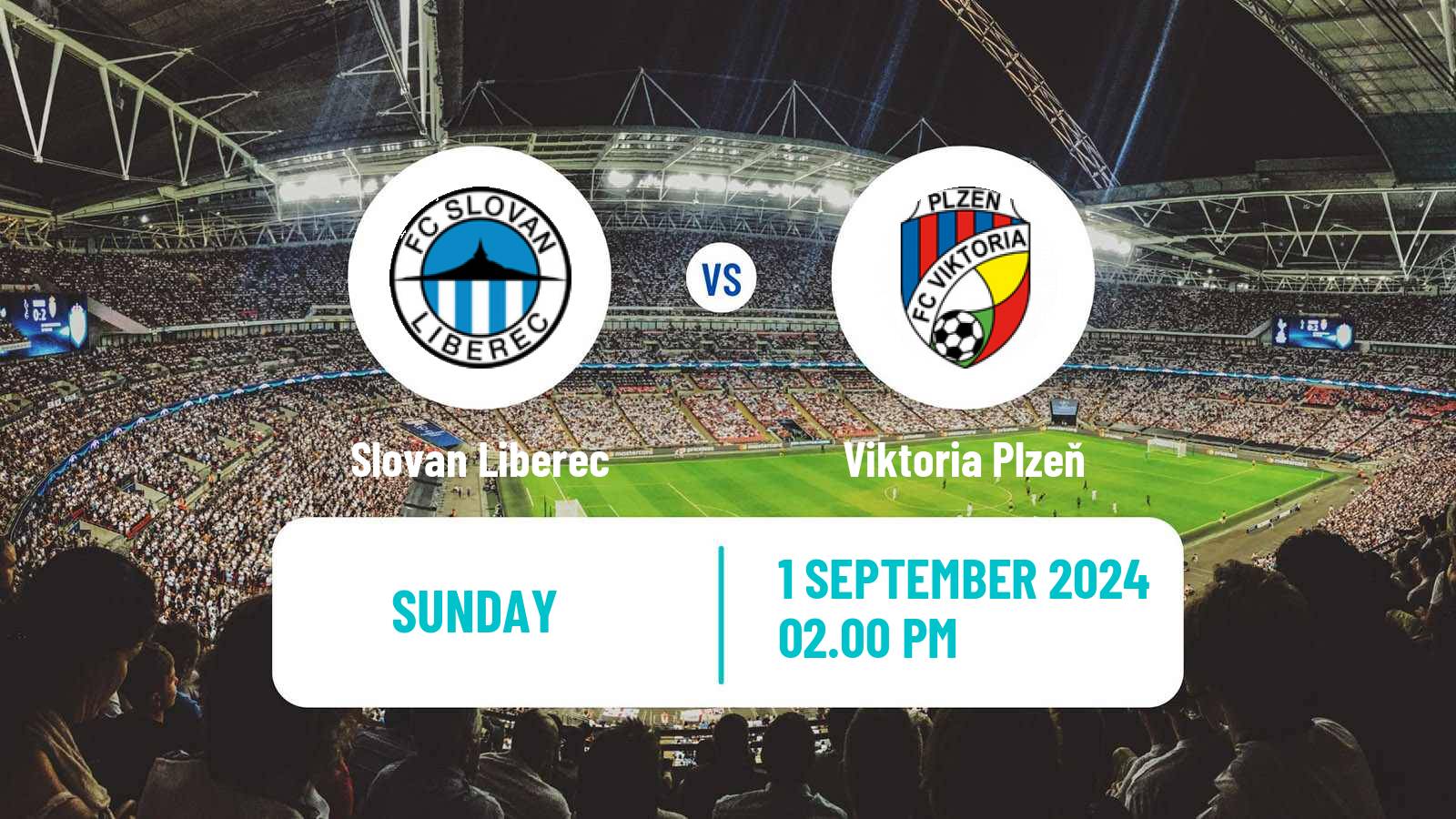 Soccer Czech 1 Liga Slovan Liberec - Viktoria Plzeň