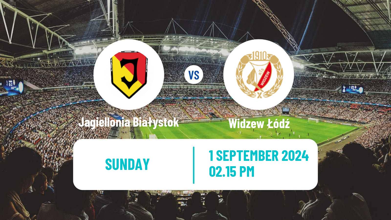 Soccer Polish Ekstraklasa Jagiellonia Białystok - Widzew Łódź