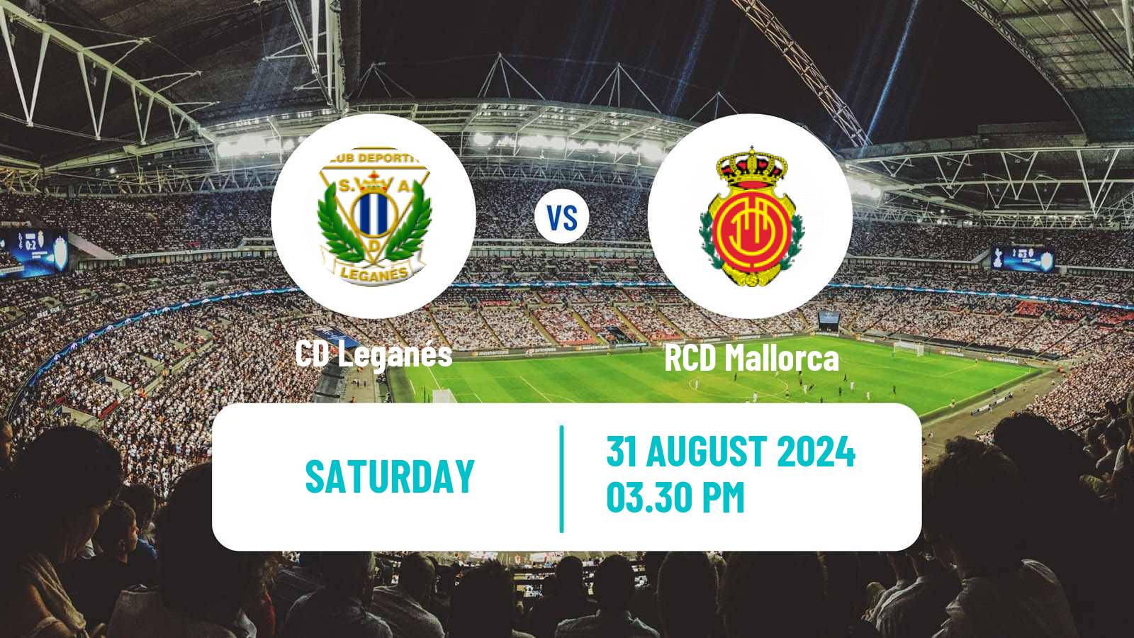 Soccer Spanish LaLiga Leganés - Mallorca