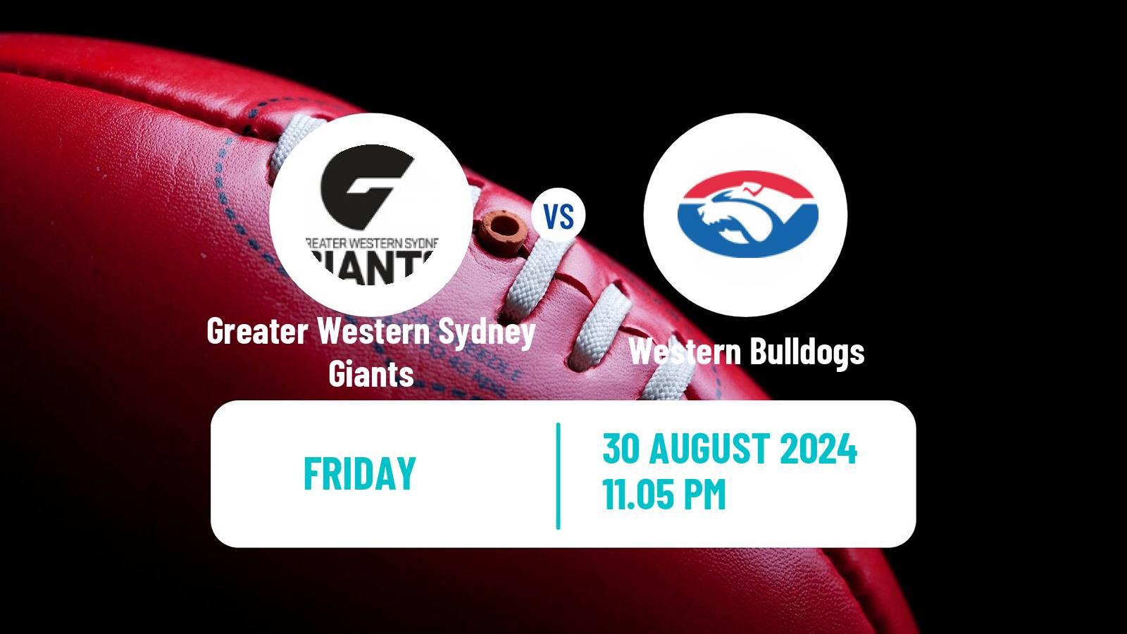 Aussie rules AFL Women Greater Western Sydney Giants - Western Bulldogs