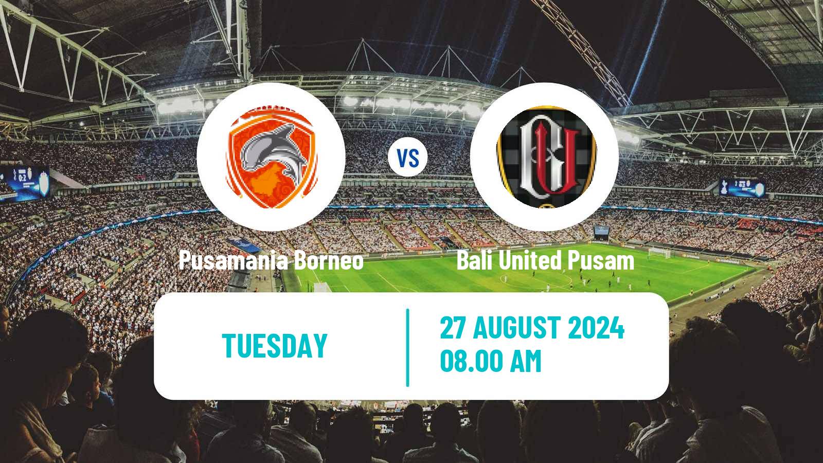 Soccer Indonesian Liga 1 Borneo Samarinda - Bali United Pusam