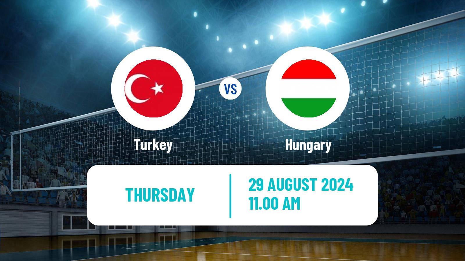 Volleyball European Championships Volleyball Turkey - Hungary