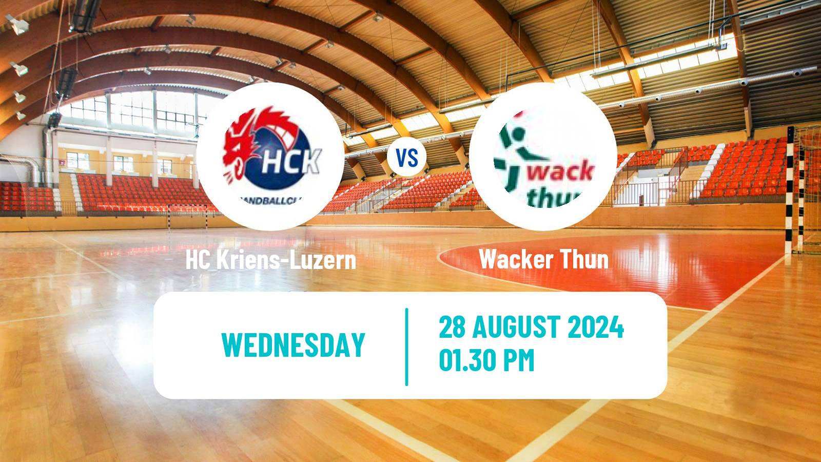 Handball Swiss NLA Handball HC Kriens-Luzern - Wacker Thun